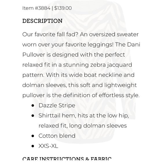 CABI Dani Pullover - Picture 4 of 5